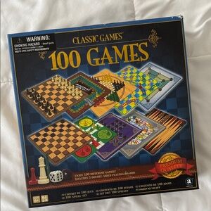 Classic Games 100 Set - Black and Gold